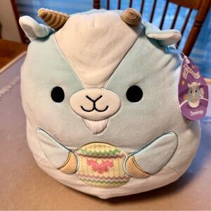 Domingo the Blue Easter Goat Squishmallow